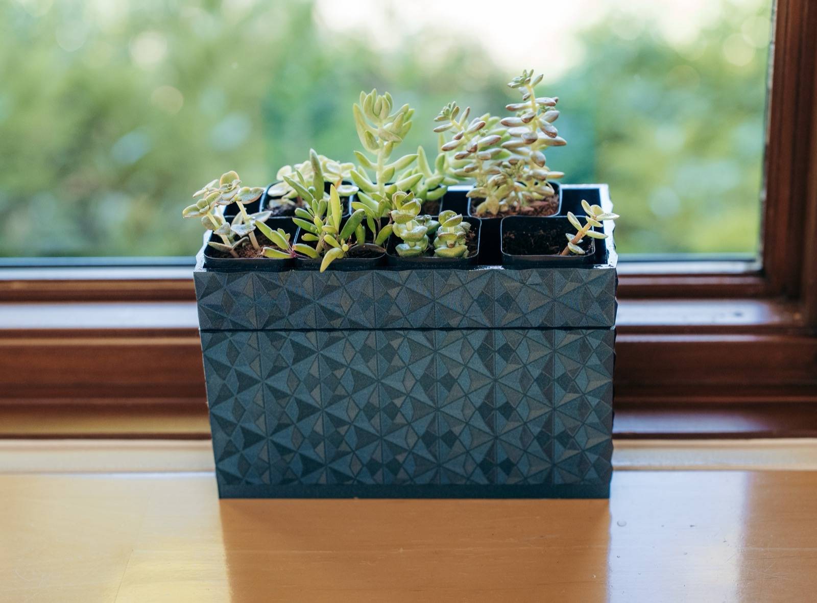 Step 5: Planter cover installed